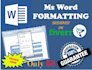 do ms word entry with great accuracy
