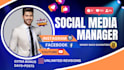 be your social media manager for instagram and facebook