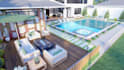 design your front and backyard landscape pool, fire pit, patio, hot tub, garden