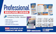 professional brochures, company profiles, bifold and trifold brochures