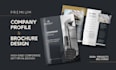 design a company profile, corporate brochure and marketing brochure