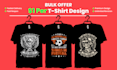 design bulk t shirt design and custom t shirt design