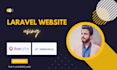 develop laravel website using livewire, tailwind css
