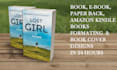 do book formatting  for amazon kdp, lulu