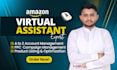 be your expert amazon fba virtual assistant,amazon account manager