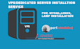 setup vps install apache, mysql, PHP or SSL certificate