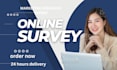 create professional  questionnaires survey forms and google form