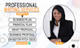 prepare a complete business plan with marketing and financial plan, proposal