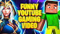 make funny gaming video editing