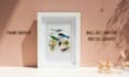 create 10 frame mockups of wall art, pictures, and designs