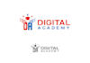 create a modern technology and networking logo