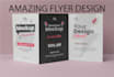 design digital brochure design, pamphlet flyer, leaflet, flyer, menu design
