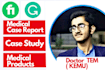write medical case reports, nursing case and case studies