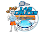 do make an modern custom pool and spa logo