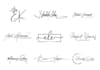 design handwritten, signature, cursive, startup logo