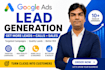 create and manage google ads campaigns for lead generation