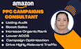 be your amazon PPC campaign consultant