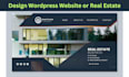 design or redesign real estate website for your business