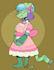 draw your furry character in my cute cartoony art style