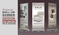 do roll up, retractable, popup, and stand banner designs