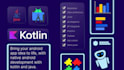 develop an android app with java and kotlin