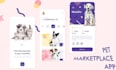 develop pet adoption app, pet care app, pet marketplace app