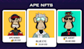 create nft collection with ape style