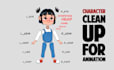 prepare your character for animation with layered PSD