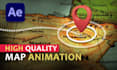create an map animation