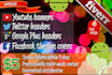 create attractive header for your website