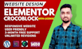 create wordpress website using elementor pro and crocoblock