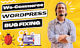 wordpress bug fix, woocommerce bug fix, contact form issue