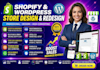 design or redesign website in wordpress or shopify in 24 hours