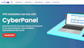 vps installation service with cyberpanel control
