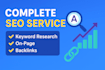 do keyword research, on page SEO and backlinks service