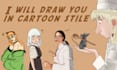 draw you in cartoon style