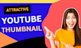 design attractive youtube thumbnail