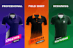design outstanding polo t shirt