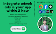 integrate admob ads in your app in 2 hrs, expert monetization
