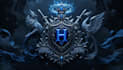 design regal luxury heraldic crest coat of arms logo