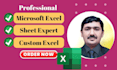 build your microsoft excel, sheet expert and custom excel