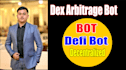 develop decentralized exchange listing bot, defi bot, dapps