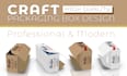 create excellent craft packaging box design