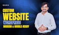 develop a secure and scalable custom wordpress website