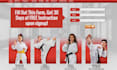 design professional martial arts school website, gym fitness, taekwondo website