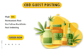 publish cbd guest posts on pure cbd sites