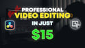 do  professional video editing in davinci resolve
