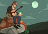 create loop animated illustrations