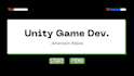 develop a 2d game in unity