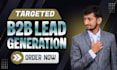 provide lead generation, targeted b2b leads, business leads, and linkedin leads